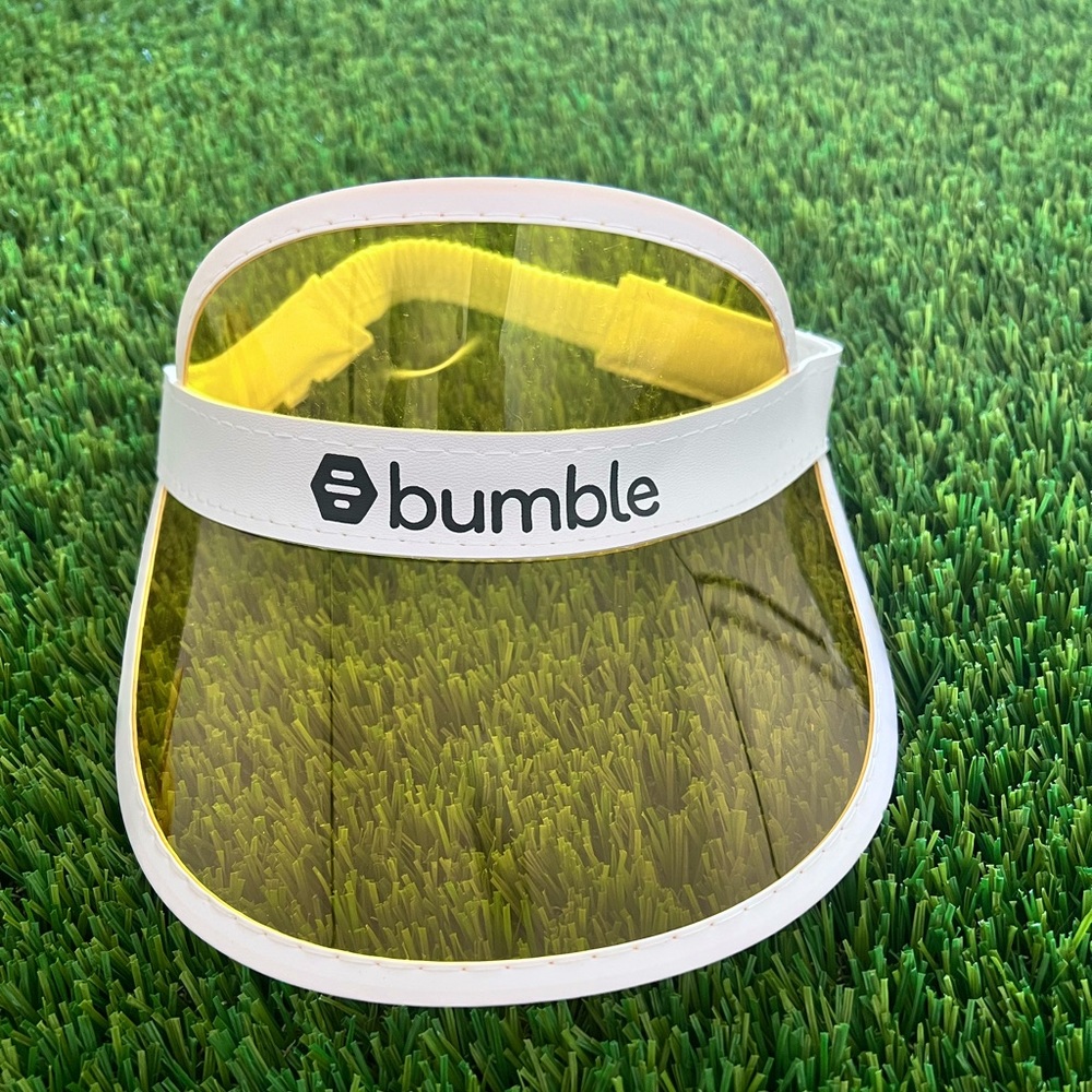 Bumble Logo Yellow Visor